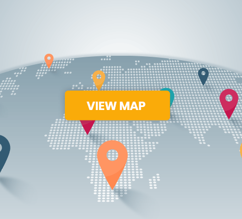 Map of ALAMO rental desk at Austin Airport